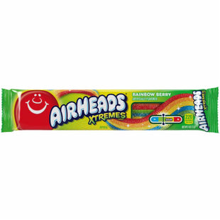 AIRHEADS XTREMES SOUR BELTS RAINBOW BERRY 12oz