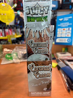 Juicy Hemp Wraps Coconut Cream