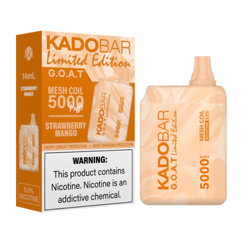 Kado Bar Limited Edition GOAT Series 5000 Puff 14mL Disposable - Strawberry Mango
