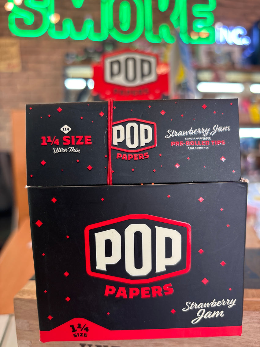 Pop Strawberry Jam - Tips Real Terpenes 1 1/4