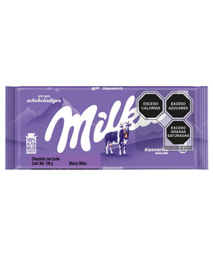 Chocolate Milka Chocolate con leche 100g.