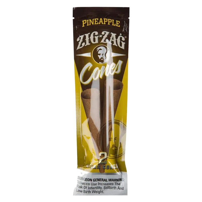 Zig Zag Conos de tabaco Pineapple