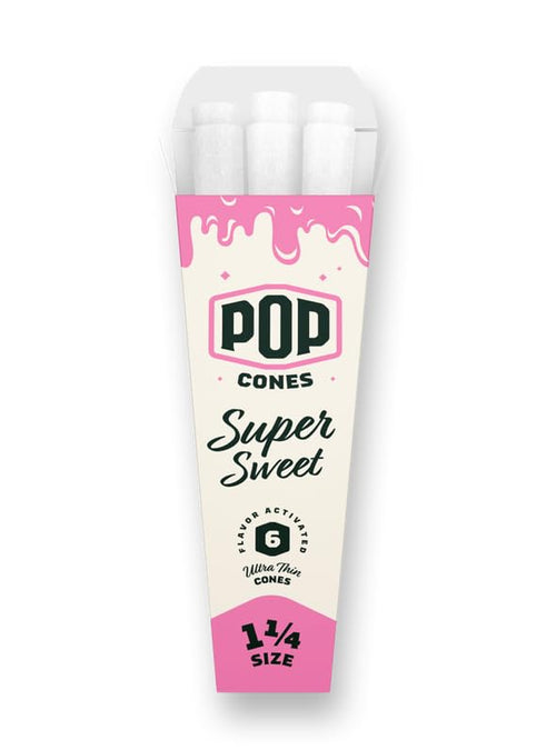 Pop Cones 6 Pack Ultra Thin Super sweet