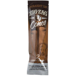 Zig Zag Conos de tabaco Straight Up (Natural)