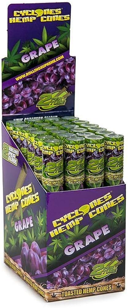 Cyclones Hemp Cones Grape