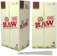 RAW Conos 1400 King Size Organic Hemp