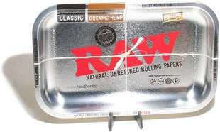 Charola Raw Plata Mediana 11"L x 7"W x 1"H