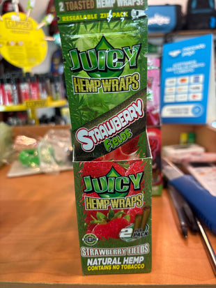 Juicy Hemp Wraps Strawberry Fields