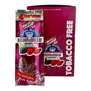 Royal Blunts Hemparillo 4 wraps Berries
