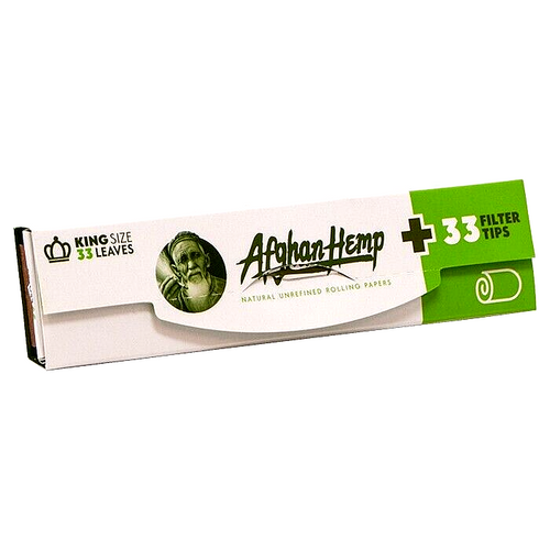 Afghan Hemp Papeles con filtro Classic