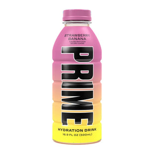 Prime Hydration Drink Strawberry Banana 16oz