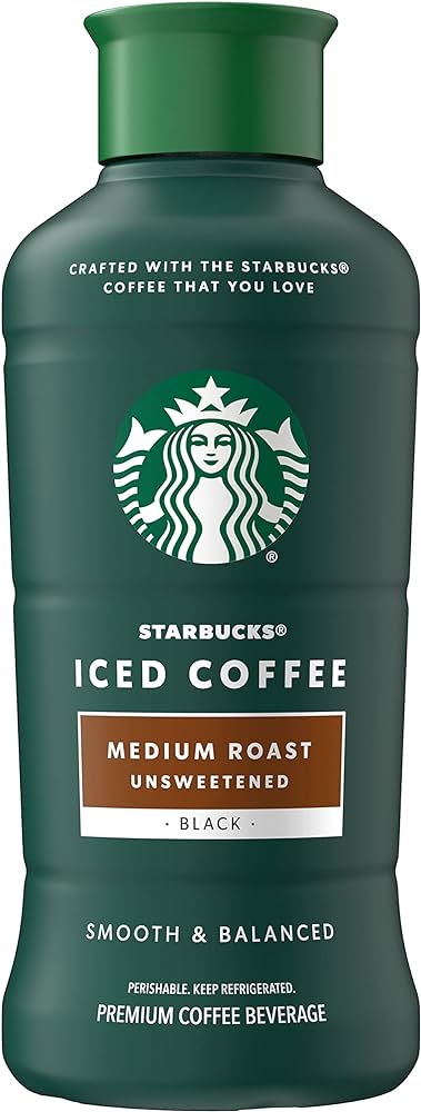 Starbucks - Chilled Unsweetened Iced Coffee, Unflavored
