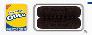 Handi-Snacks OREO - Paquetes de bocadillos para salsa de galletas y creme
