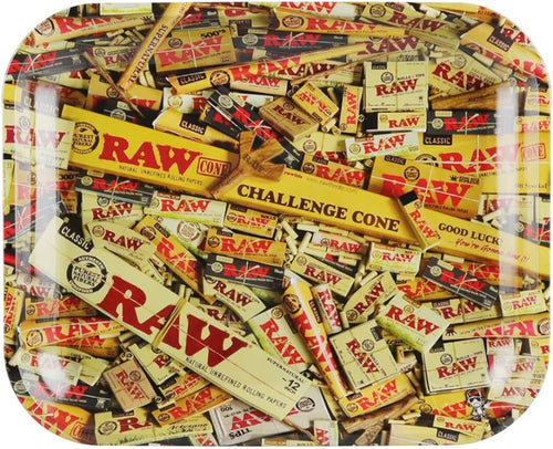 RAW Tray Charola Grande 13" x 11" Collage