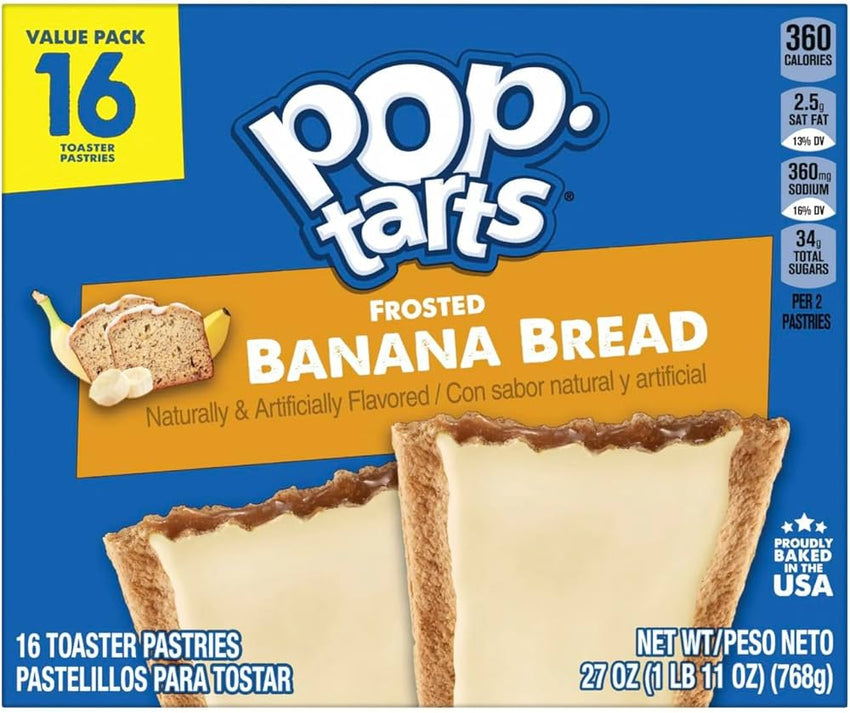 Pop Tarts Banana Bread