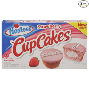 Hostess Cupcakes de fresa, 8 unidades, 12.7 onzas