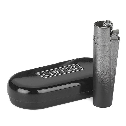 Clipper Encendedor Metalico Negro Gradiant