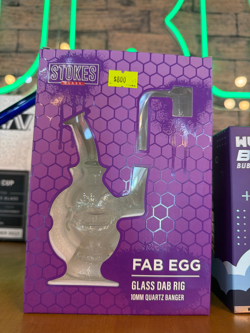 Stokers Fab Egg Glass Dab