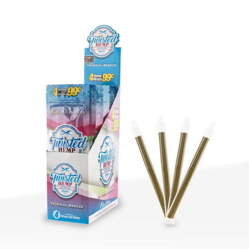Twisted Hemp Wrap Tropical Breeze