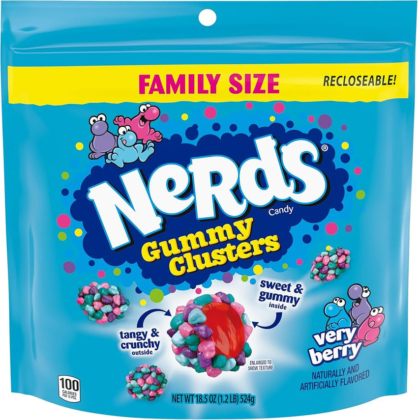 Nerds Gummy Clusters, Very Berry