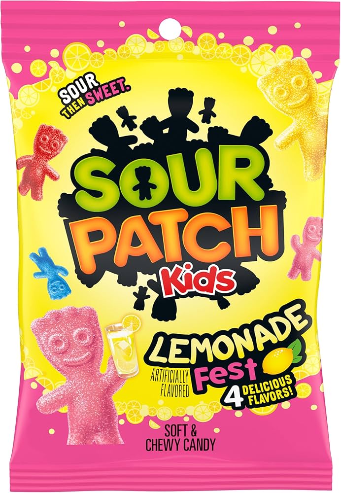 Sour Patch Kids Lemonade Fest 4 Delicious Flavors
