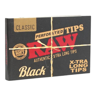 RAW Black X tra long tips 40 pack