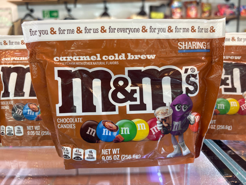M&M’s Caramel cold brew