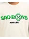 Playera Sad boyz Beige Manga Corta