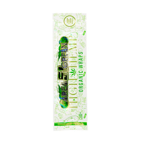 High Hemp Wraps Area 51 (Manzana)