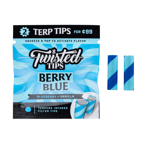 Twisted Tips Filtro Berry Blue