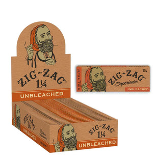 Zig-Zag Unbleached 1 1/4