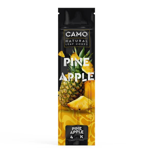 Camo Leaf Conos Piña Pineapple 4 piezas