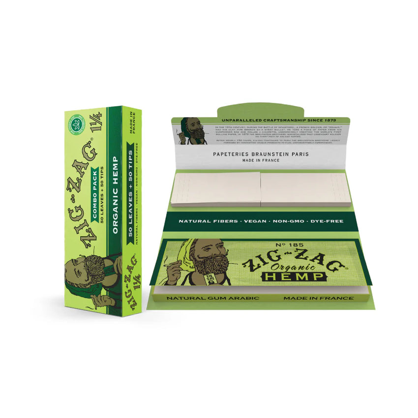 Zig-Zag Organic Hemp 1 1/4