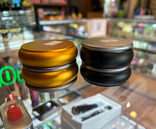 Grinder Grande Metalico de 3 Pisos ovalado