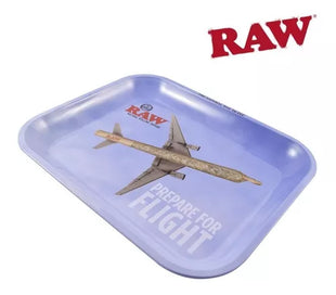 Charola Raw Mediana 11"L x 7"W x 1"H Original Edicion Prepare To Flight