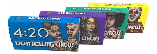Lion Rolling Circus Celulosas 1 1/4 pack 420