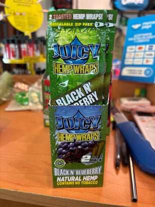 Juicy Hemp Wraps Black’n Blueberry