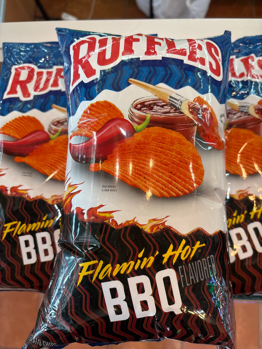 Ruffles Flamin Hot BBQ