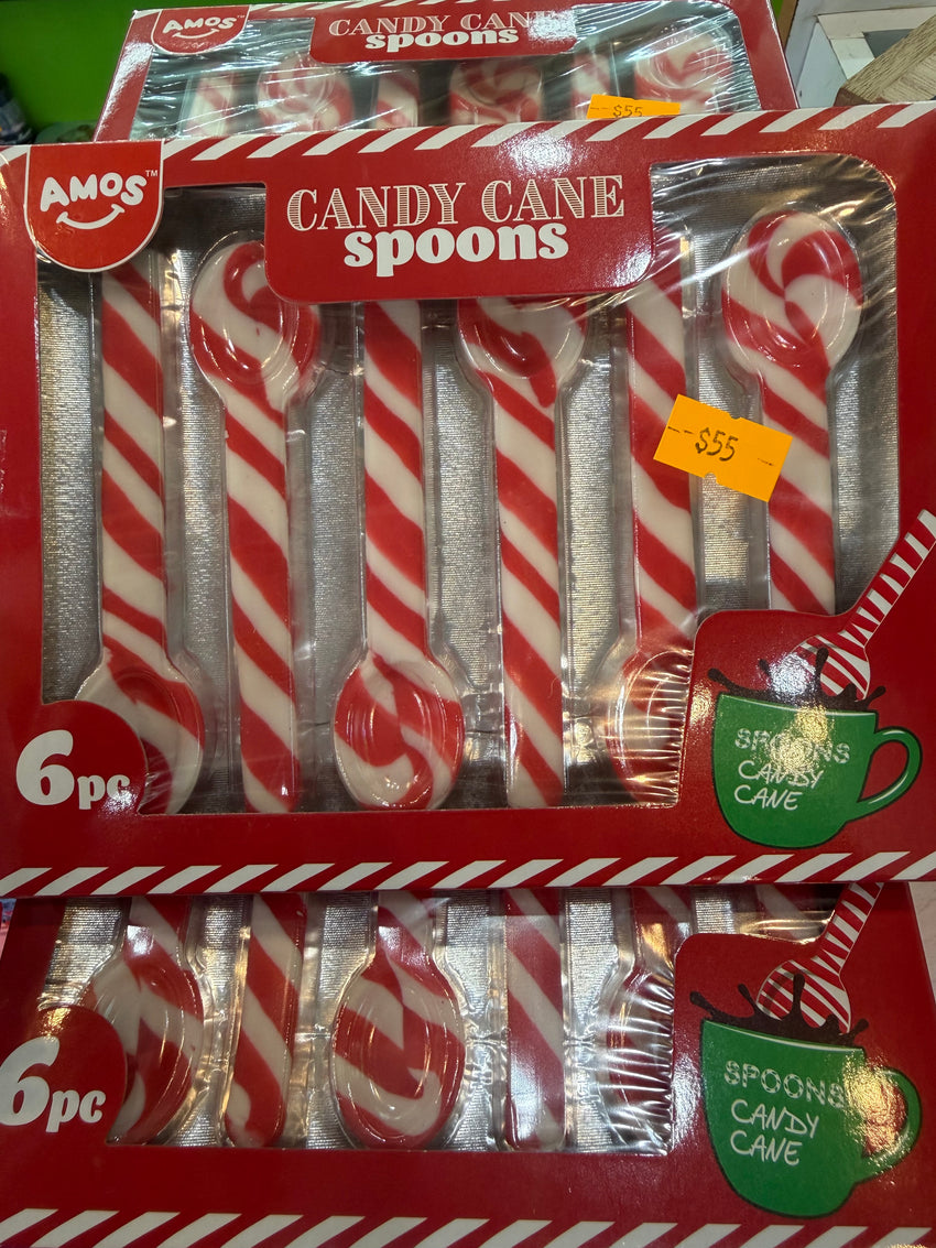 Candy Cane Spoons