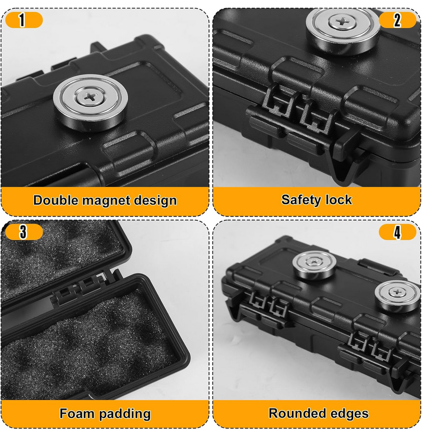 Estuche Magnetico Negro