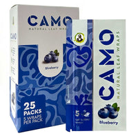 Camo 5 Wraps Per Pack blueberry