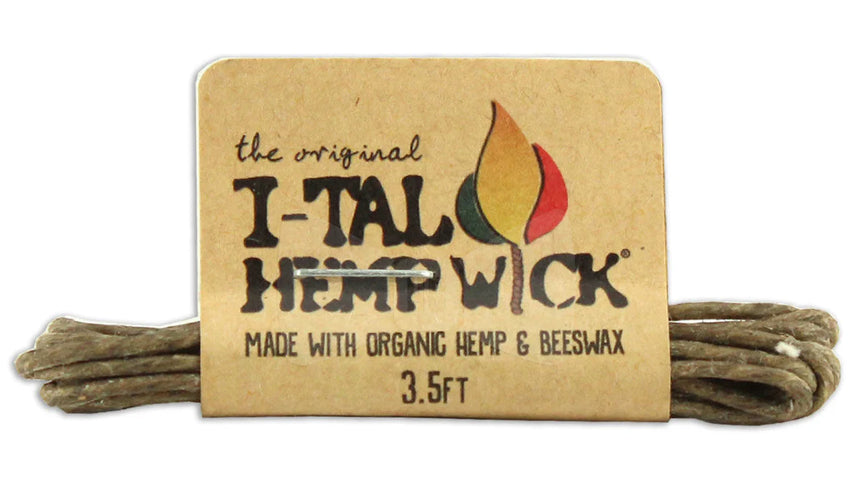 ital Hemp Wick Mecha de Hemp 3.5 FT