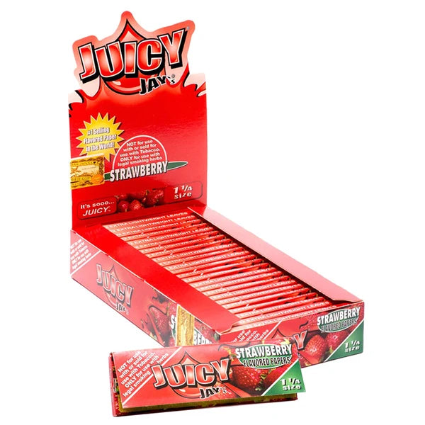 Papeles Juicy Jays Sabor Fresa Strawberry