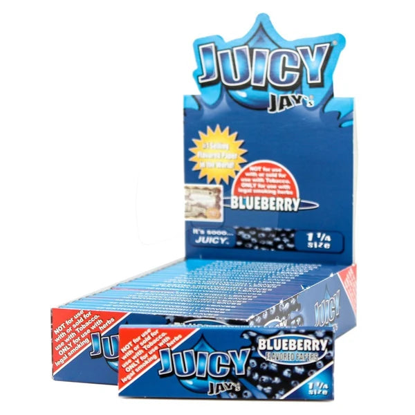 Papeles Juicy Jay sabor Blueberry Mora Azul