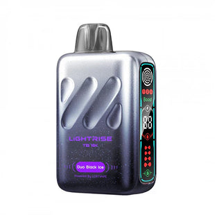 Lightrise TB 18K Disposable - Duo Black Ice