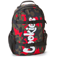 Cookies Mochila Non-Standard Ripstop Nylon Backpack RED CAMO