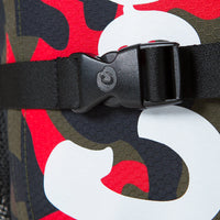 Cookies Mochila Non-Standard Ripstop Nylon Backpack RED CAMO