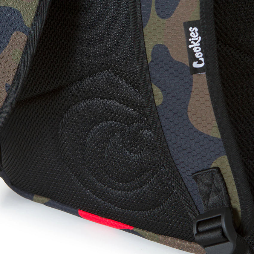 Cookies Mochila Non-Standard Ripstop Nylon Backpack RED CAMO