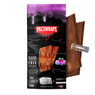 PACKWRAPS Hemp Wraps Grape