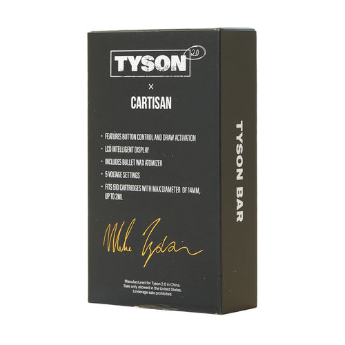 TYSON X Cartisian Vaporizador de extractos y Cartuchos